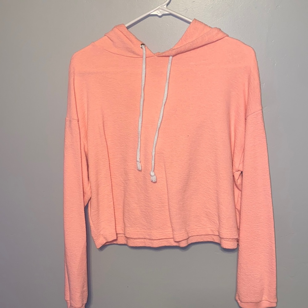 Neon orange light weight pull over 🧡